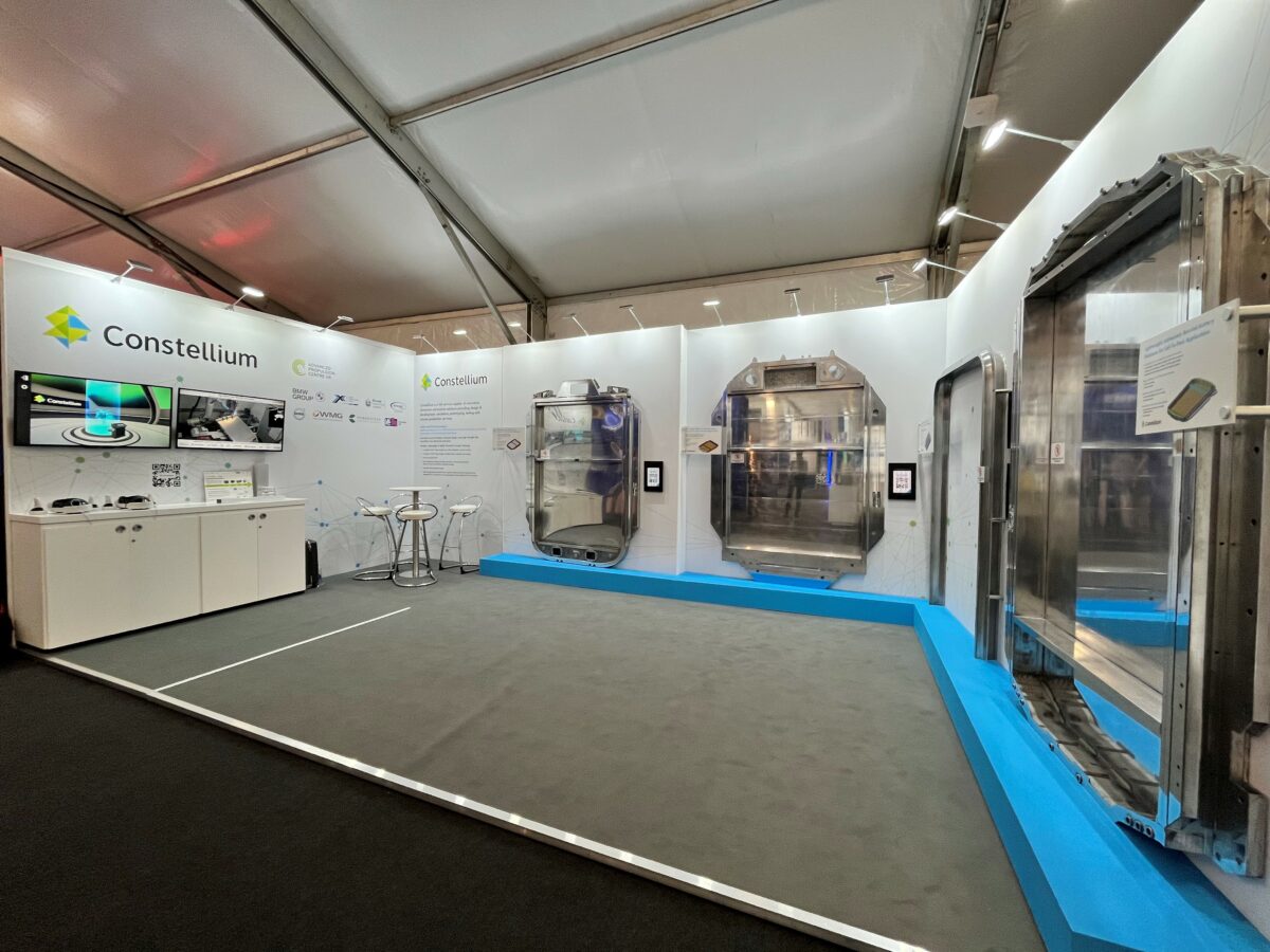 Constellium ALIVE display at Cenex