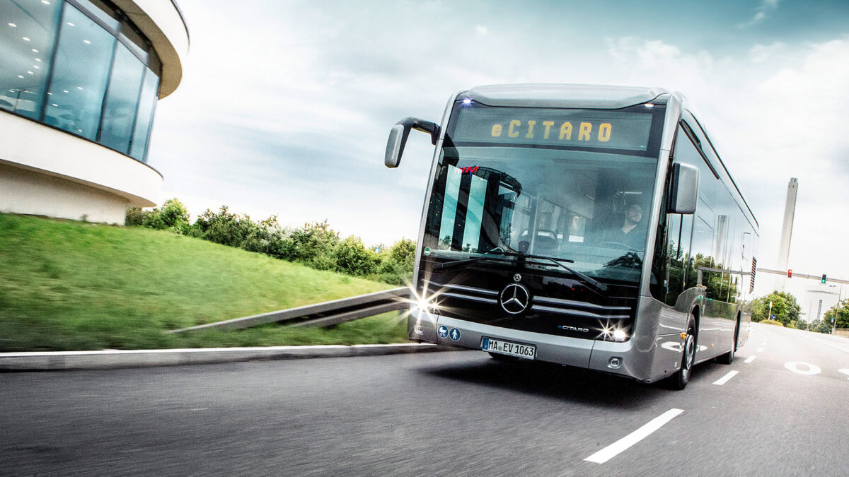 daimler buses e citaro fuel cell range extended electric bus