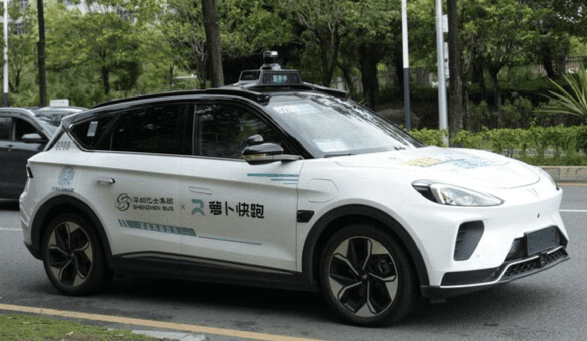 Baidu robotaxi