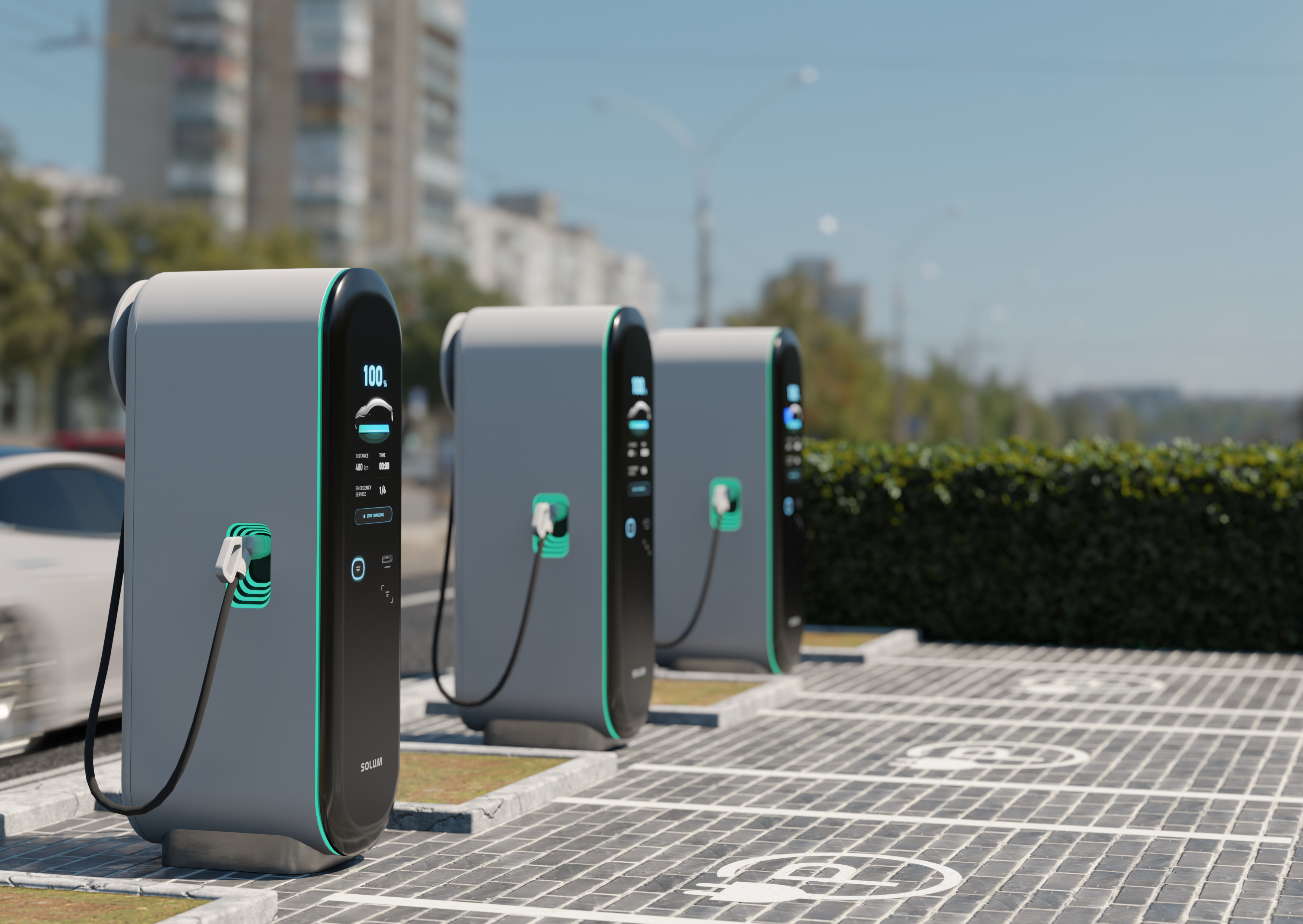solum branded ev chargers